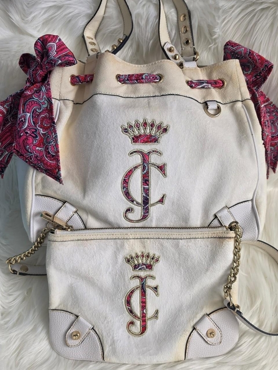 Juicy Couture Handbags - Vintage y2k Juicy Couture Daydreamer & crossbody purse set *Read Description*